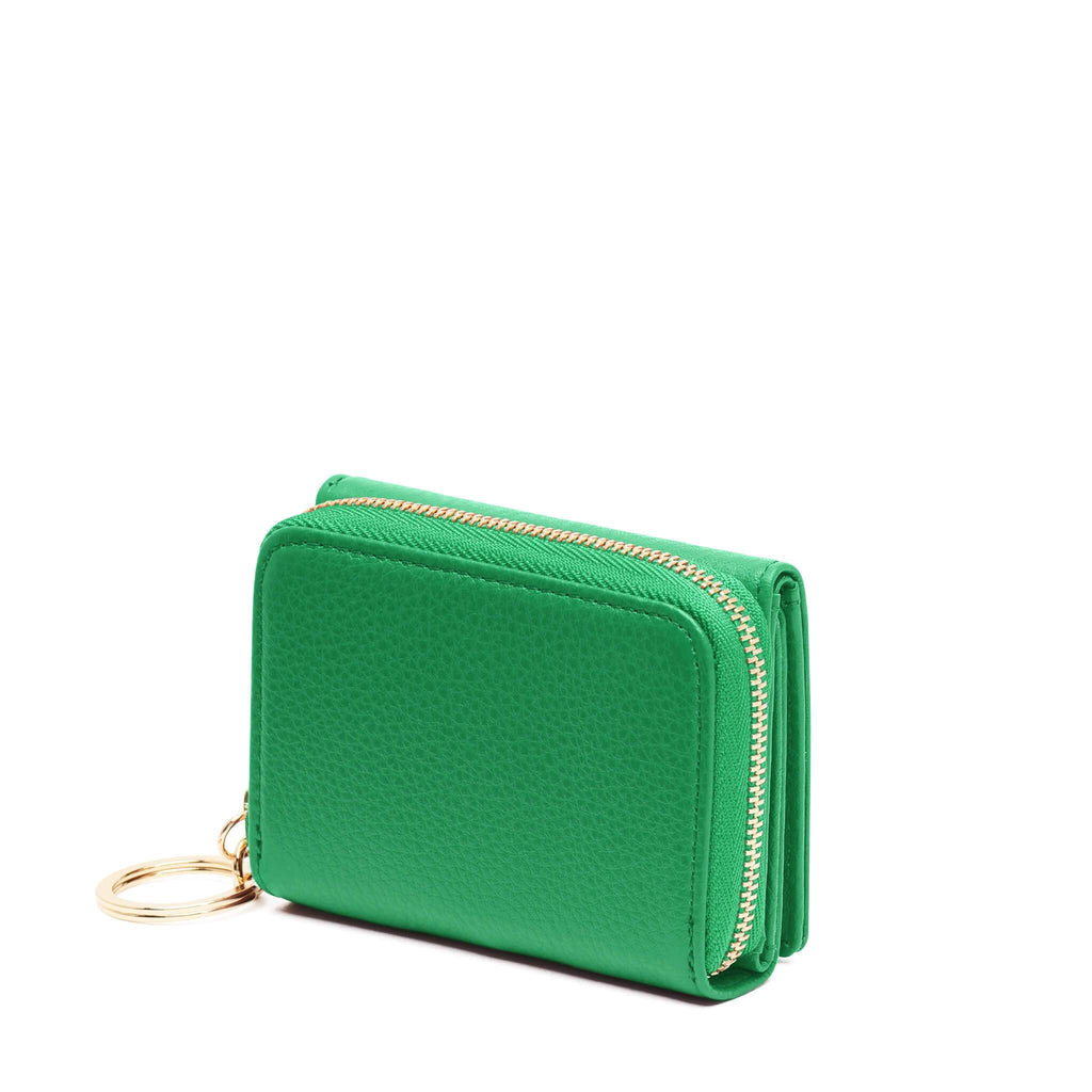 Mini Zip Around Wallet - Morning Green - OAD NEW YORK