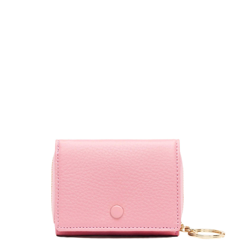 Mini Zip Around Wallet - Sweet Pink - OAD NEW YORK